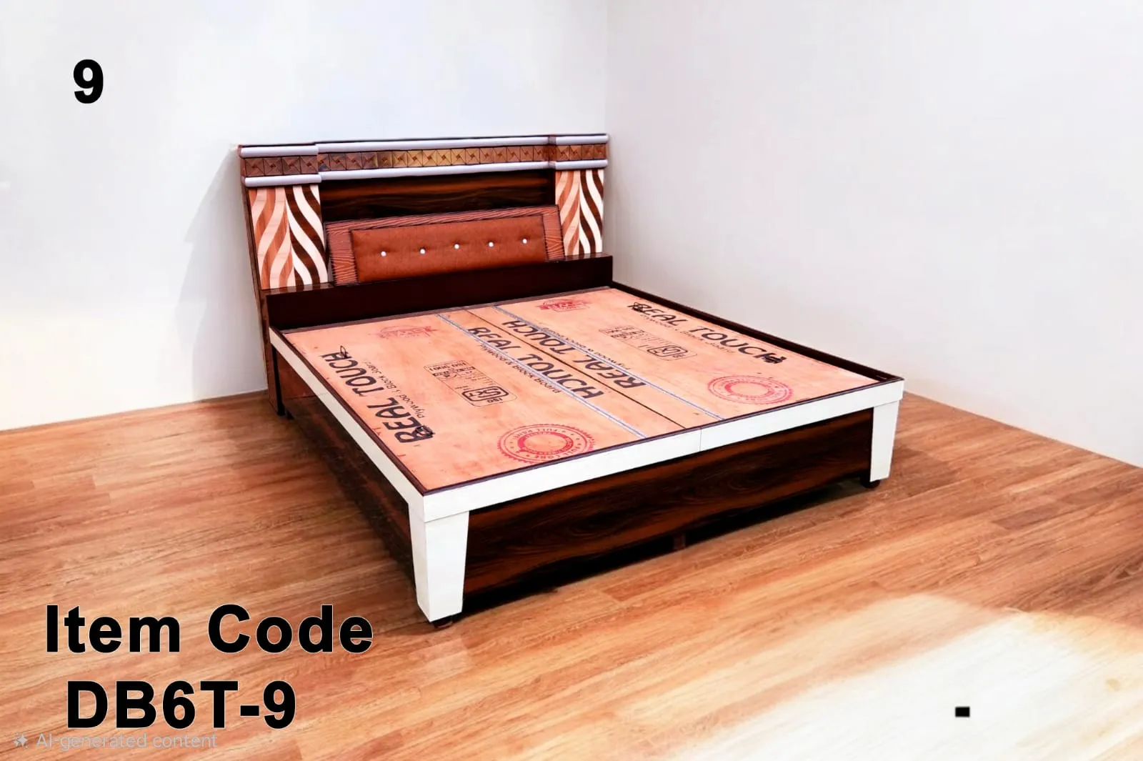 6 Ft Counter Bed design 4 by Jangra Furniture Factory