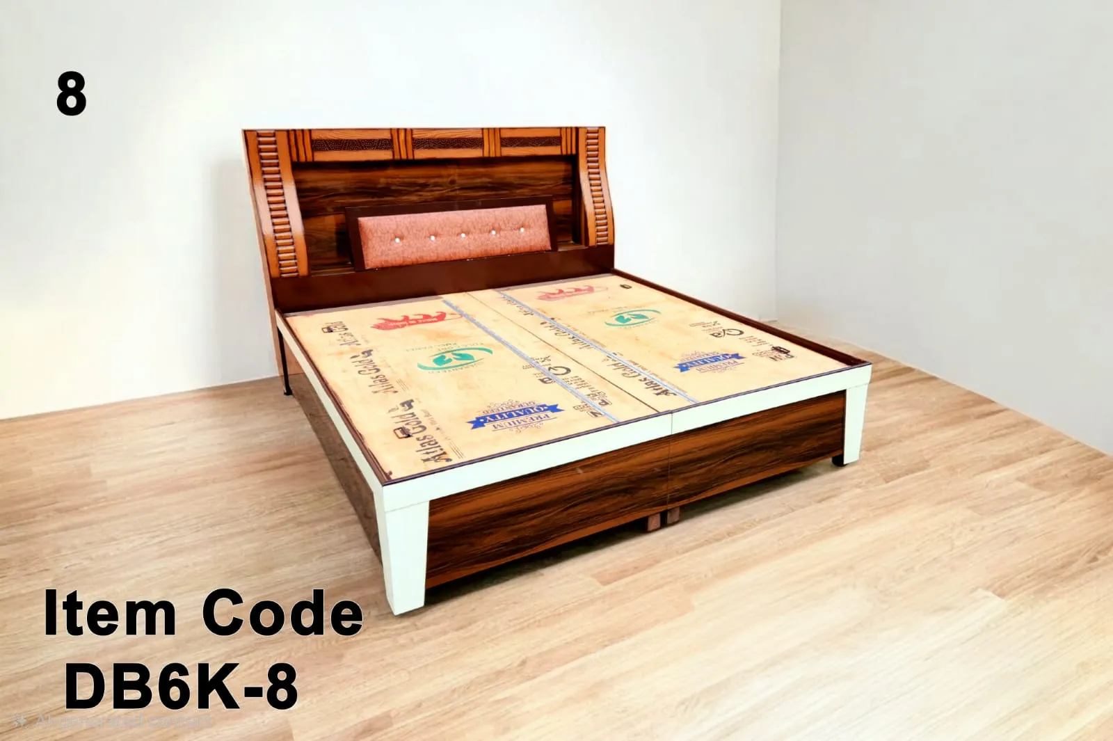 6 Ft Counter Bed design 7 by Jangra Furniture Factory