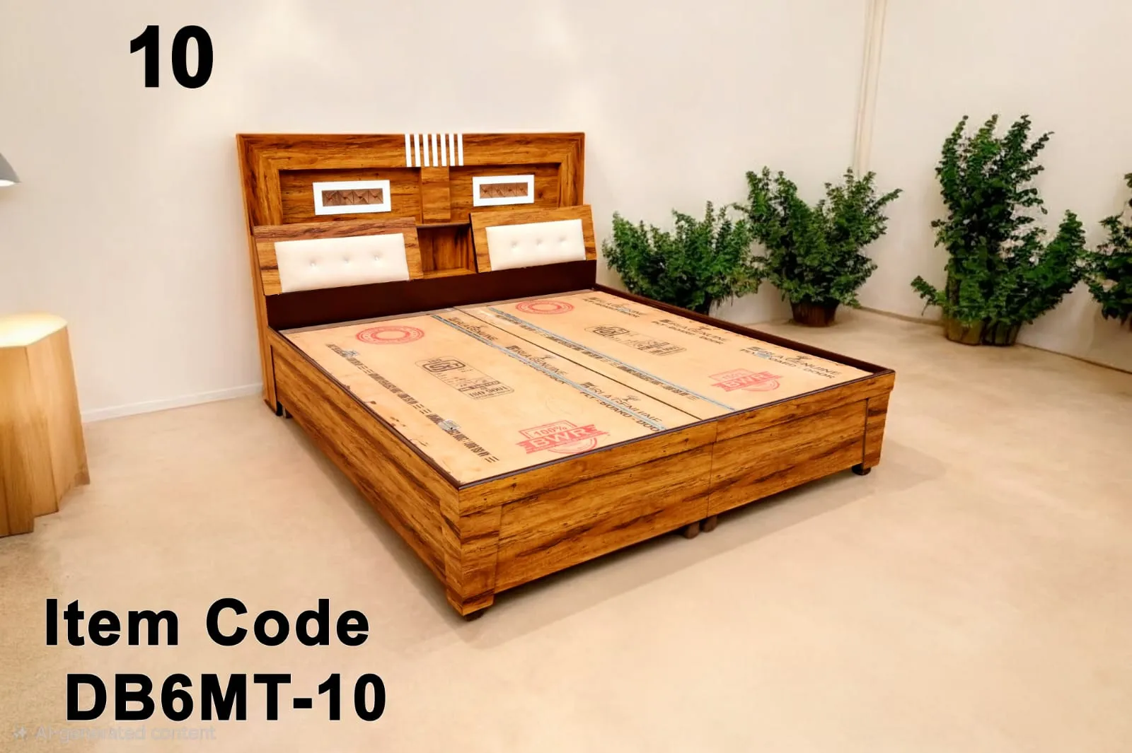 6 Ft Counter Bed design 9 by Jangra Furniture Factory