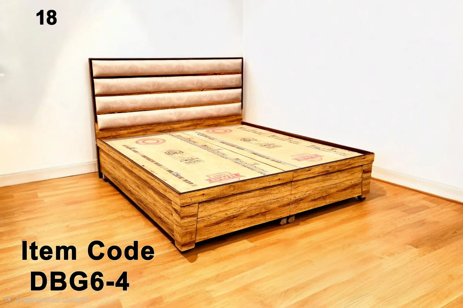 6 Ft Flat Bed design 10 by Jangra Furniture Factory