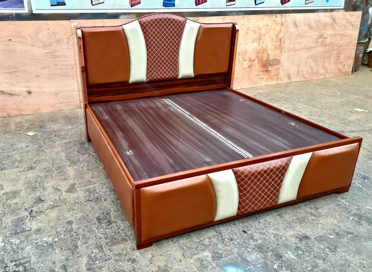 6 Ft Flat Bed design 5 by Jangra Furniture Factory