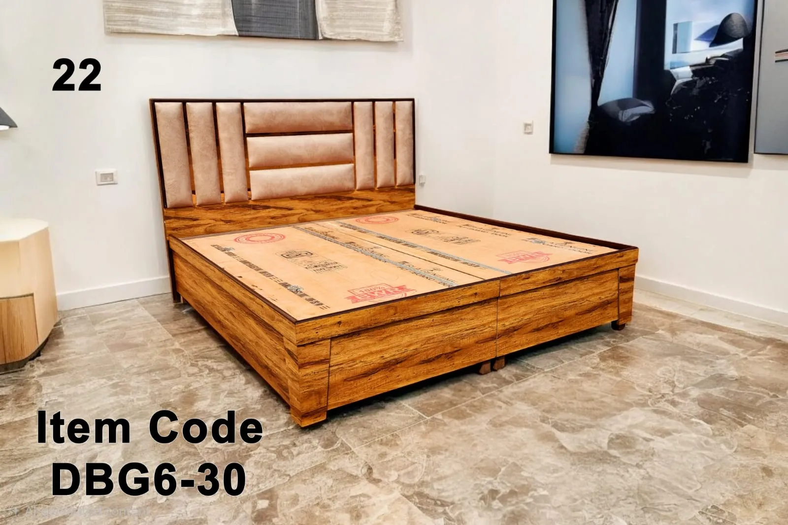 6 Ft Flat Bed design 9 by Jangra Furniture Factory
