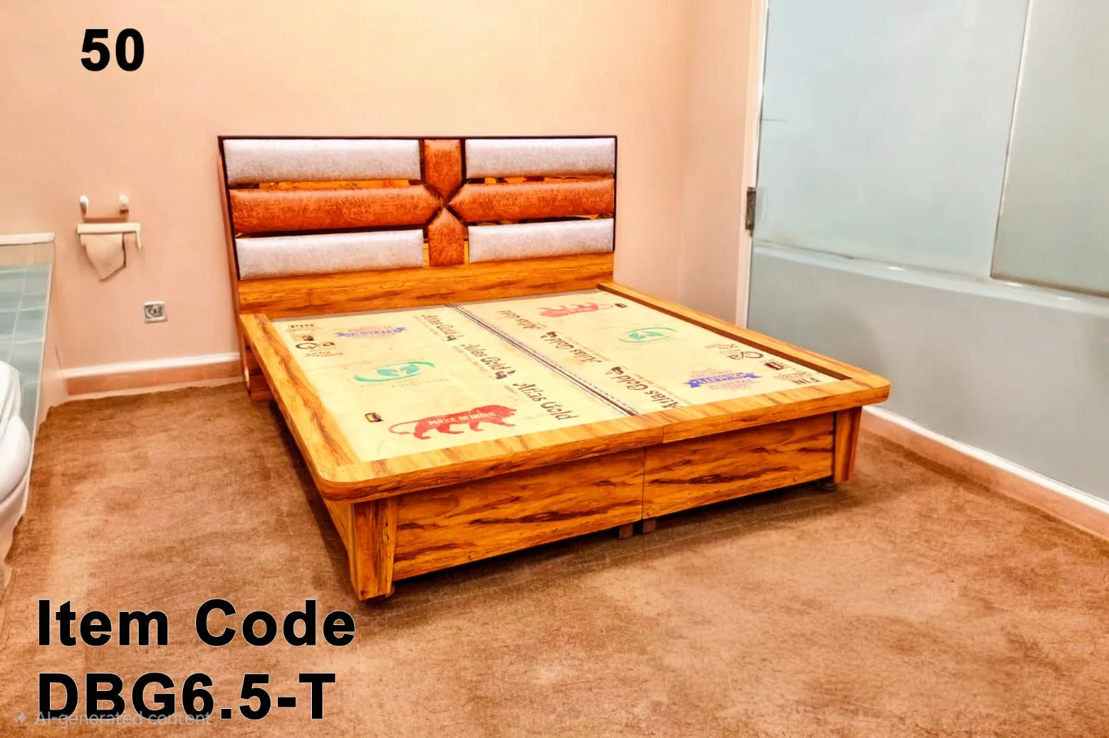 Border Flat Bed by Jangra Furniture Factory