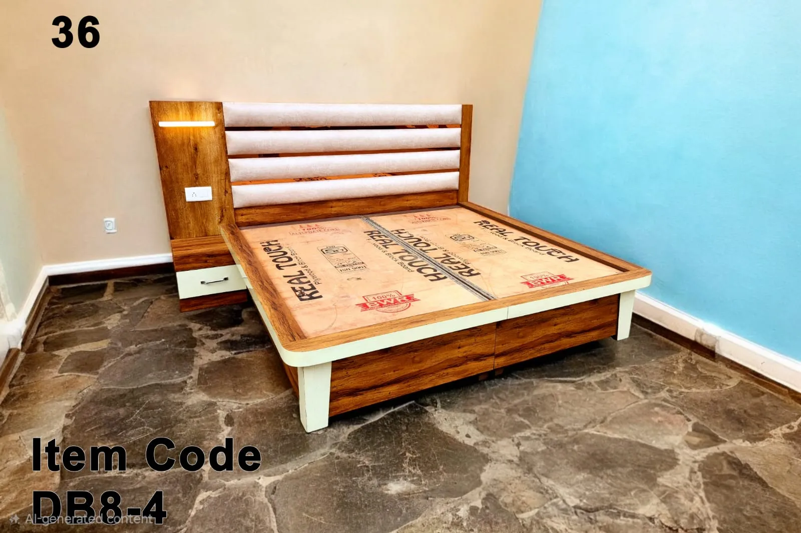 8 Ft Bed by Jangra Furniture Factory
