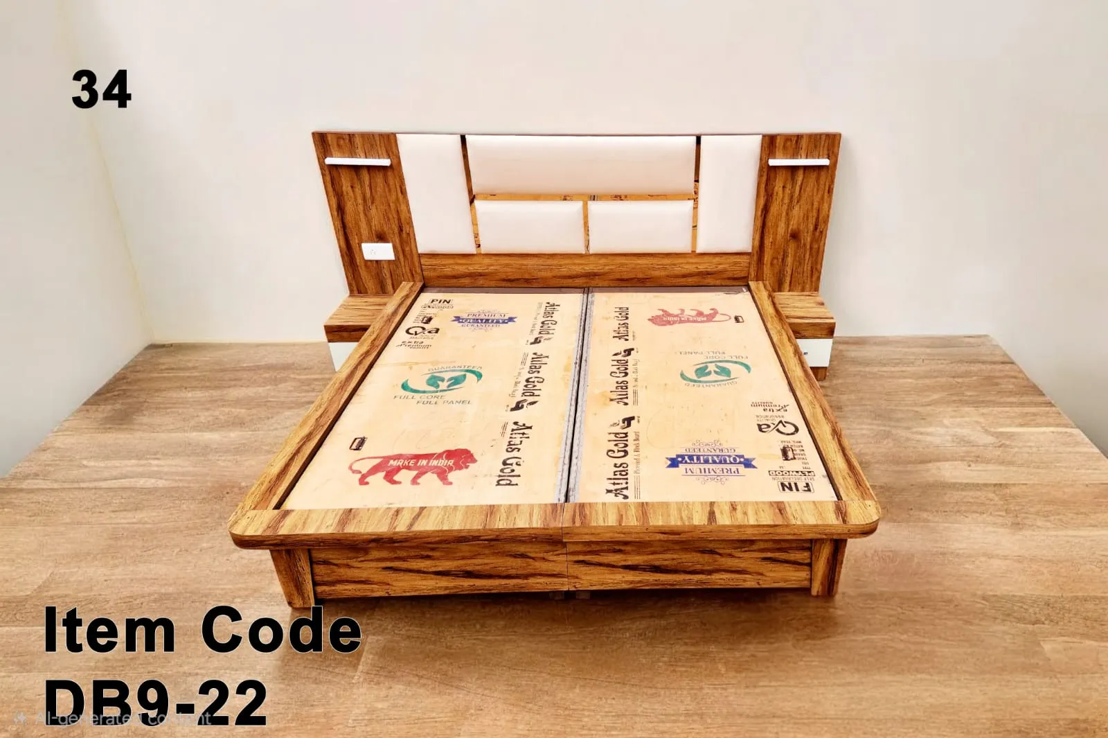 9 Ft Bed design 17 by Jangra Furniture Factory