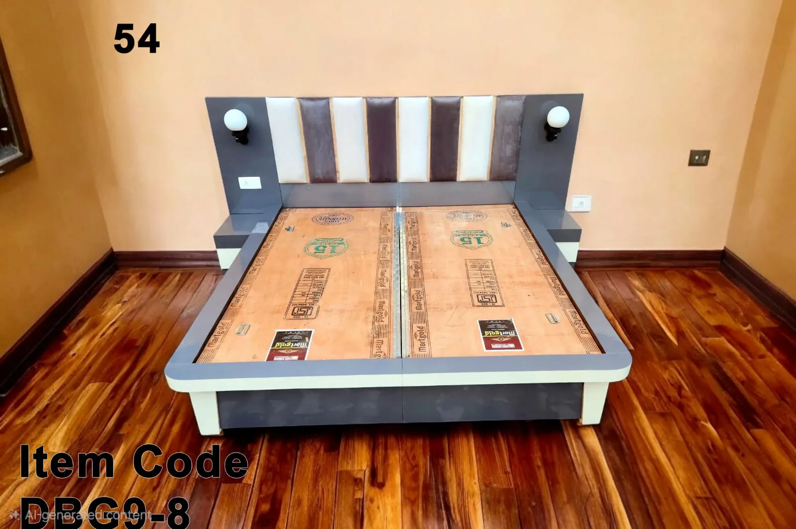 9 Ft Bed design 3 by Jangra Furniture Factory