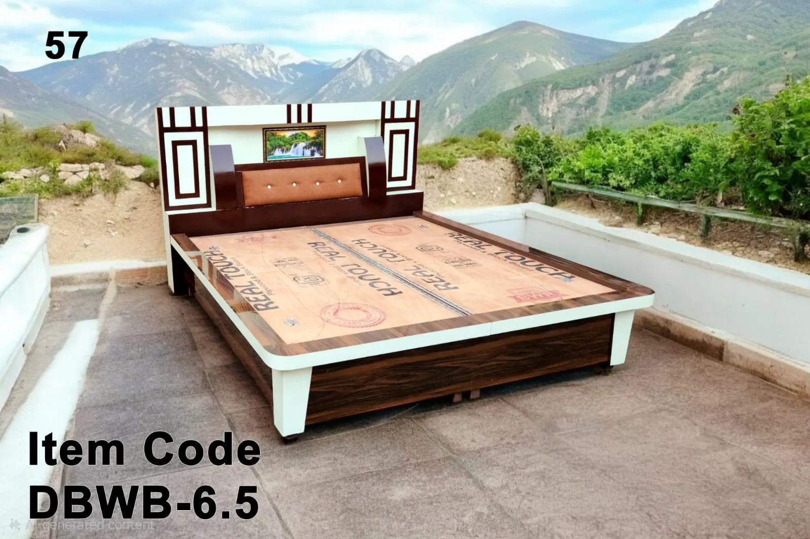 Double Bed Border design 8 by Jangra Furniture Factory