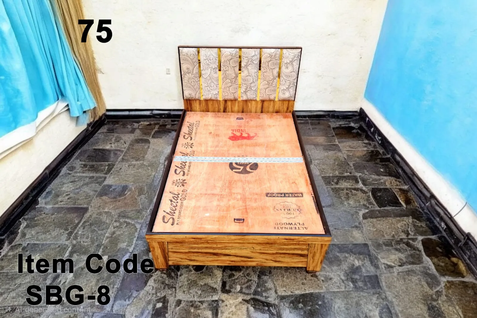 Single Bed design 10 by Jangra Furniture Factory