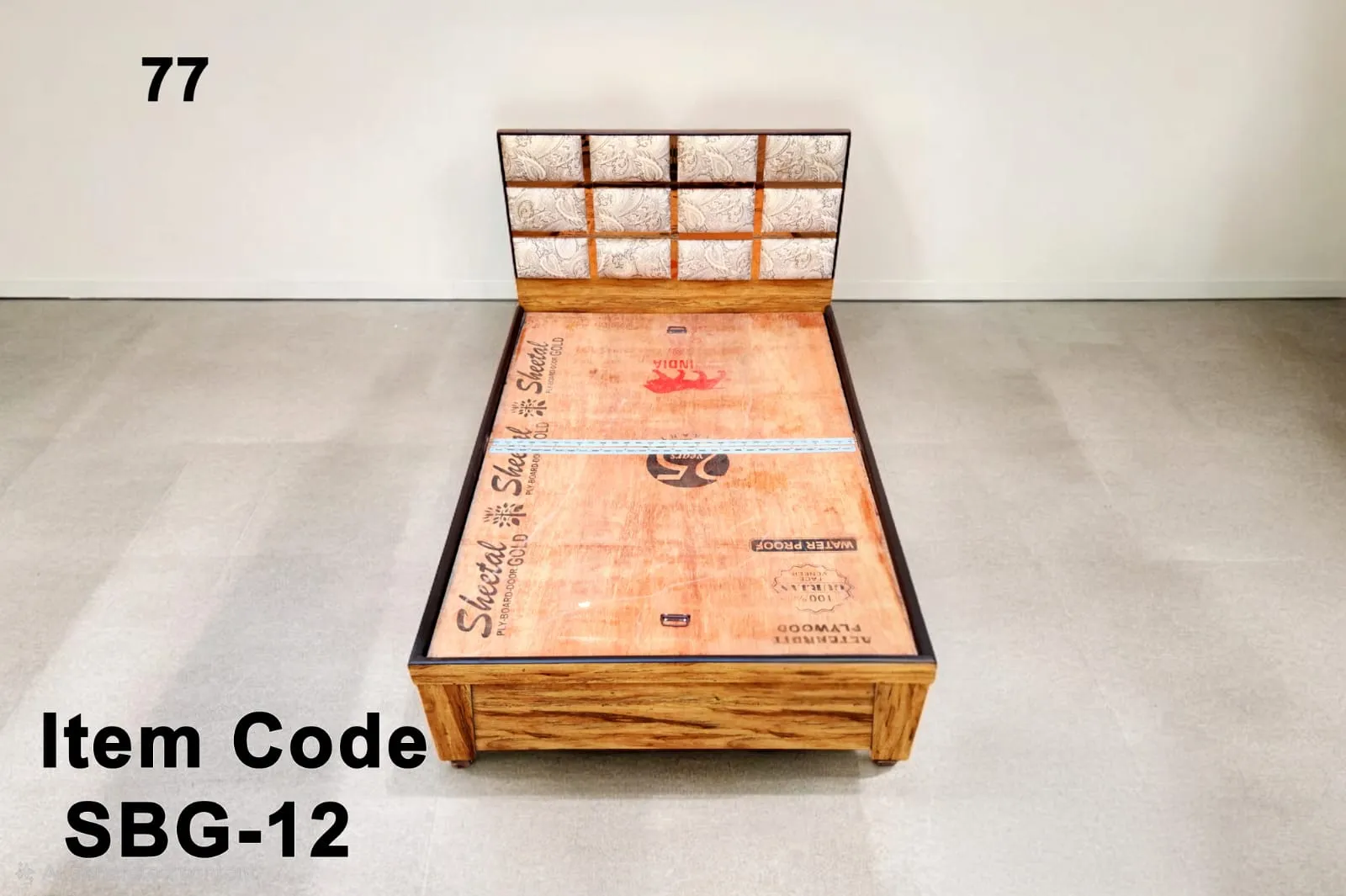 Single Bed design 2 by Jangra Furniture Factory
