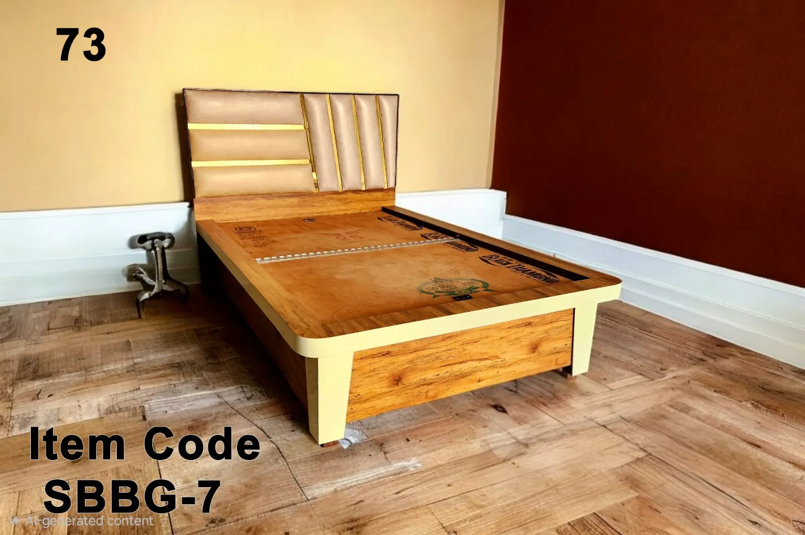 Single Bed design 4 by Jangra Furniture Factory