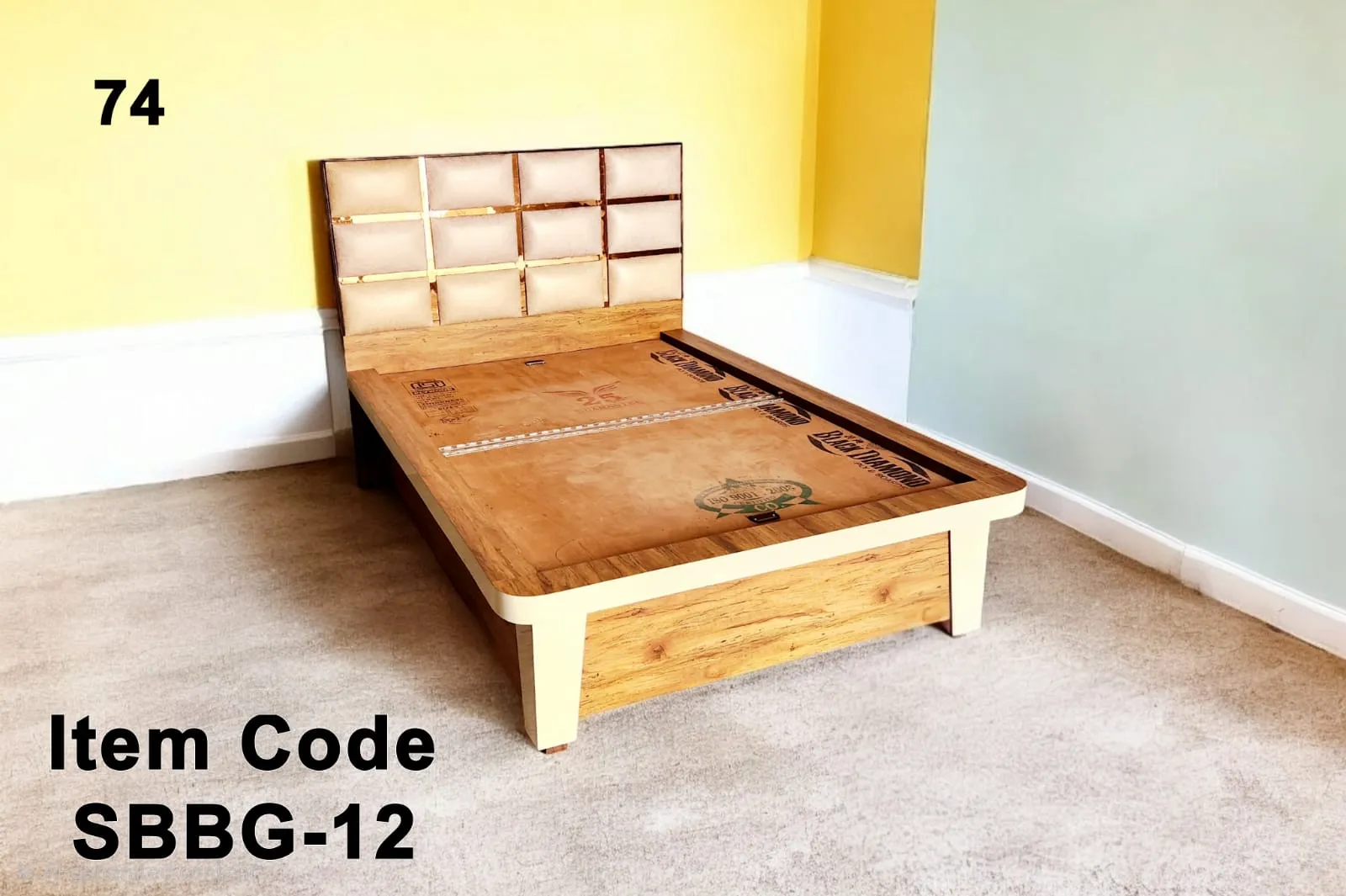 Single Bed design 6 by Jangra Furniture Factory