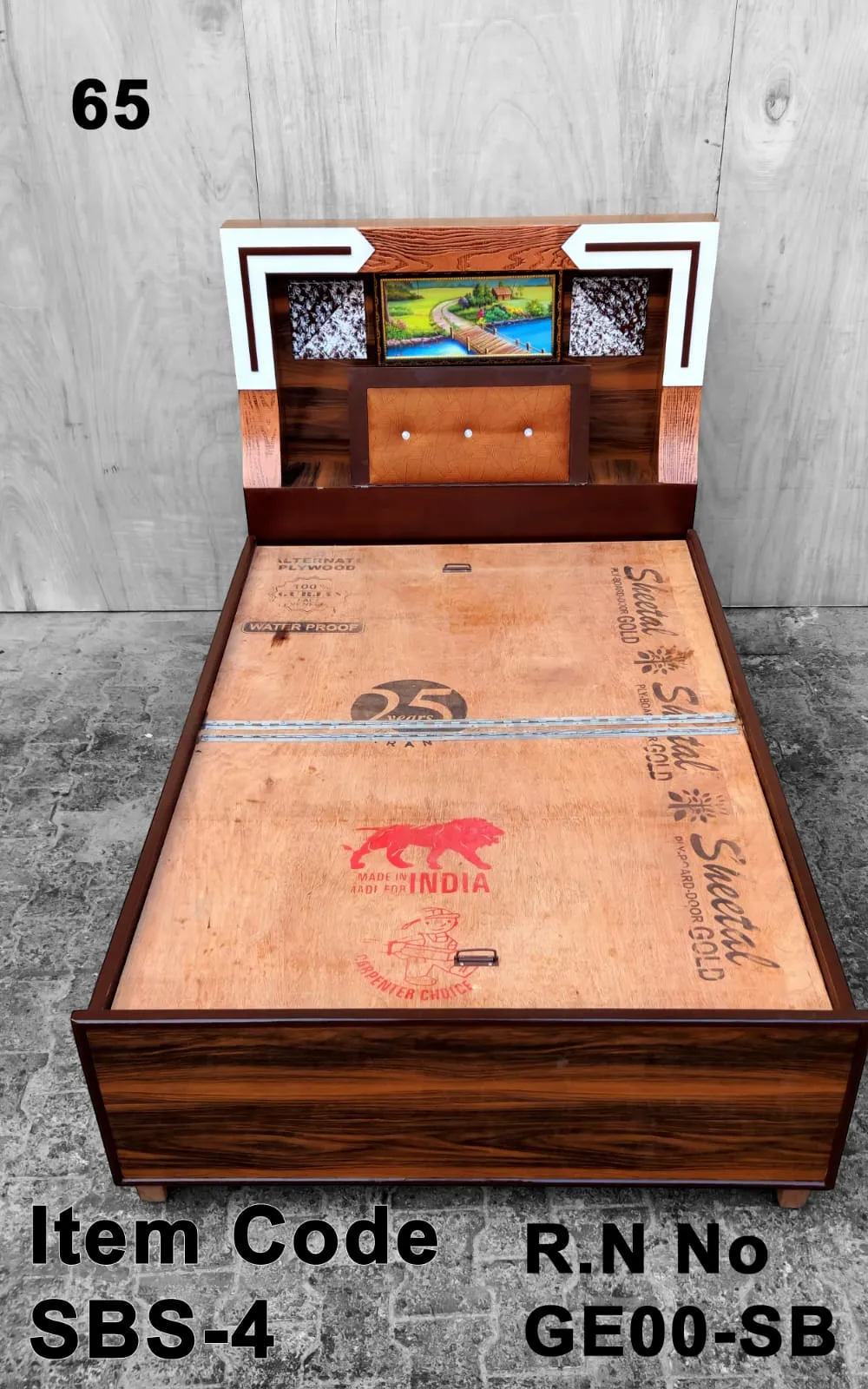 Single Bed design 8 by Jangra Furniture Factory