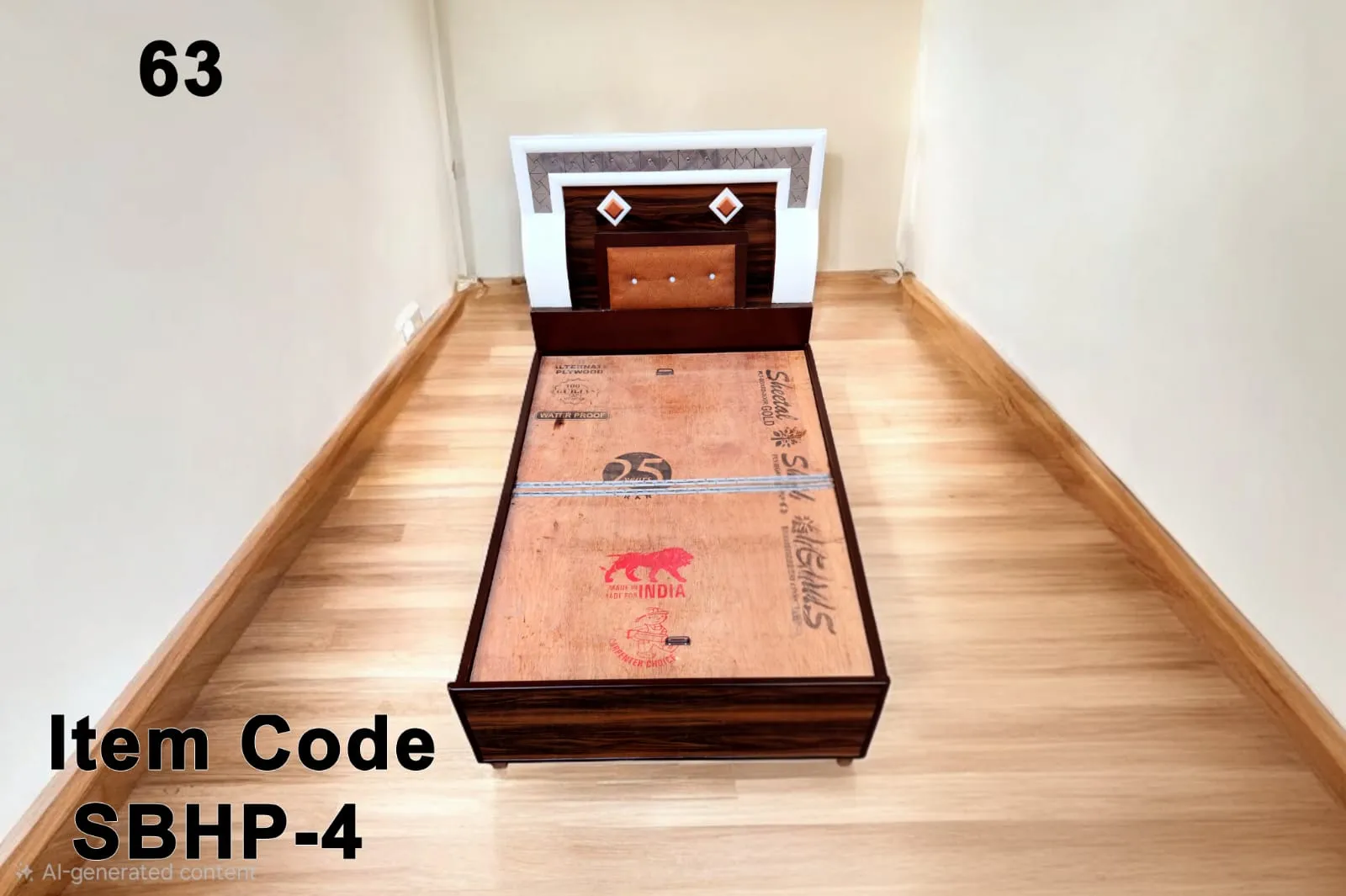 Single Bed design 9 by Jangra Furniture Factory